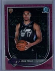 2025 Bowman Mega Box Basketball Fuchsia Mojo Refractor John Tonje #BCV-49
