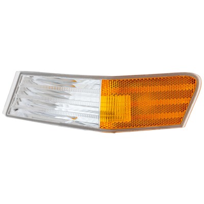 CAPA For 2007-2017 Patriot Corner Light Left Amber & Clear Plastic CH2526102C