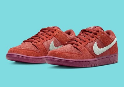 Nike SB Dunk Low Mens Pro Premium Size 4 Youth Shoe Style: DV5429-601 Nike SB Dunk Low Pro Premium Skate Sneakers DV5429-601 Men main image 4