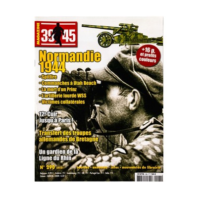 Heimdal 39/45 Magazine #290 ''Normandy 1944, Spitfire, Utah Beach'' Mag VG+