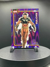 2026 Topps Chrome Marvel Comics #191 VULCAN PURPLE RayWave Refractor 44/75