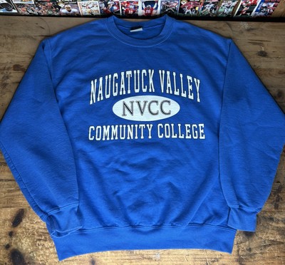 MV Sport NVCC Naugatuck Valley Community College Crewneck Sweatshirt Mens Med