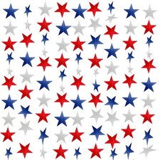 10 Pack 4th of July Decorations Red White Blue Patriotic Party Decor Set