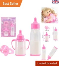 Delightful Doll Feeding Accessories: Magic Bottle, Cup & Pacifier Set for Kids
