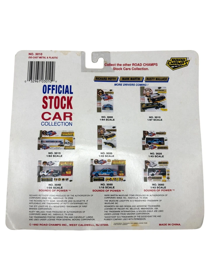 Richard Petty STP Race Team Die Cast Transporter Model HO 1/87 Vintage Nascar - Image 2 of 4