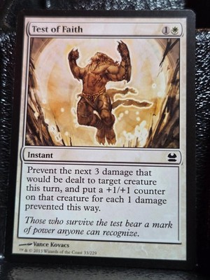 Test of Faith 33 Common Modern Masters Magic: The Gathering Near Mint