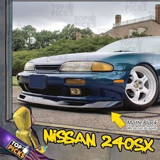 Fits 95-96 Nissan 240SX S14 Zenki Silvia GR Style Front Bumper Chin Lip Spoiler