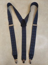 Vintage CAS Germany Clip On Y Suspenders