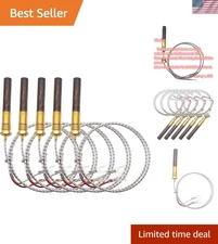 5 pcs 24" Aluminum 750mv Thermopile Generator Replacement for Fireplace Therm...