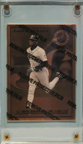 Ken Griffey Jr. Seattle Mariners 1996 Leaf Preferred Steel GOLD # 52