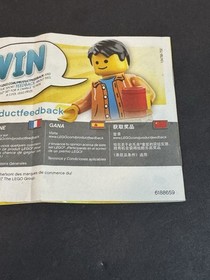 LEGO 10709 Classic Orange Creativity Manual ONLY