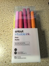 Cricuit Infusible Ink Pens 0.4 15 Pen Set Assorted Colors