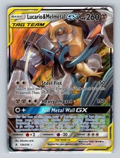 Lucario & Melmetal GX Holo Ultra Rare SM - Unbroken Bonds 120/214 MP on eBay