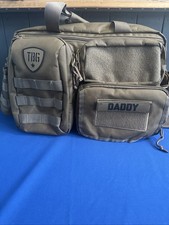 NEW Tactical Baby Gear TBG Diaper Bag Coyote Brown T.B.G. With Drop Zone 180