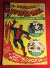COMIC BOOK THE AMAZING SPIDER-MAN 1964 #8 BATTLES DAREDEVIL THE RINGMASTER G-VG