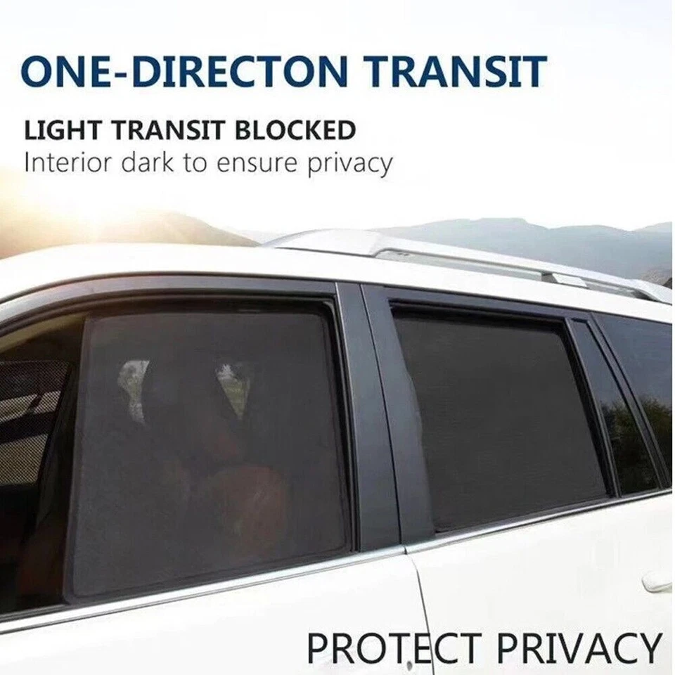 Window Sun Shade Visor Magnetic Reversible Shield Curtain For Toyota Camry 06-11 - Imagem 3 de 4