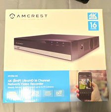 Amcrest NV2116-HS 16-Channel 4K 2160p NVR H.265 HDMI/VGA Up to 6TB