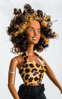 Spice Girls Girl Power Galoob Mel B.  23505 Puppe 1997 Leoprint Vintage Scary