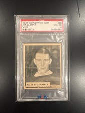 1937 World Wide Gum #36 Dit Clapper V356 PSA 4 15558390