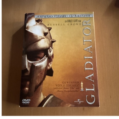 universal Gladiator Extended Special Edition DVD FSK 16 Crowe Scott