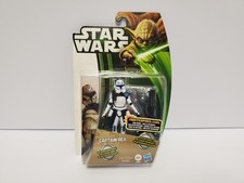 Star Wars CW04 Captain Rex Green CARD CLONE WARS NEW SEALED CORNER DENT