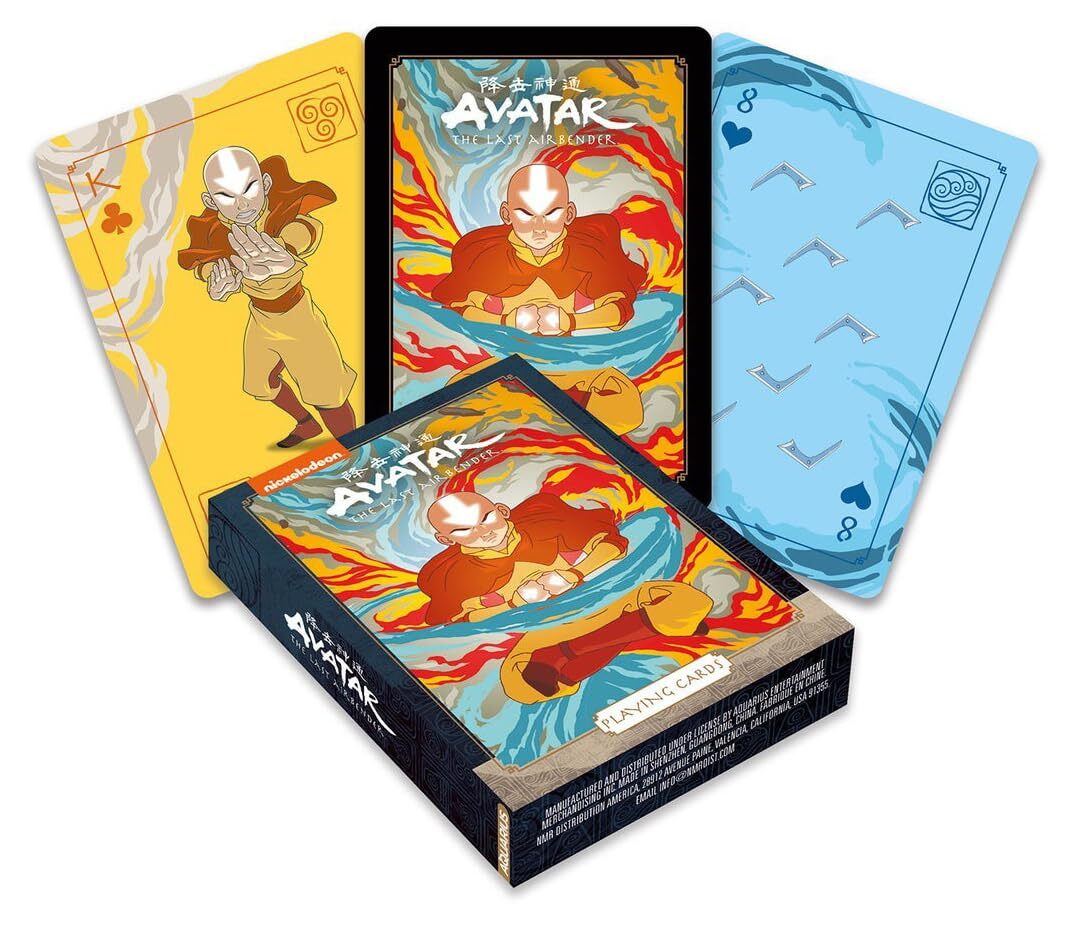 Aquarius Avatar Playing Cards - Avatar: The Last Airbender Shaped Deck of Cards