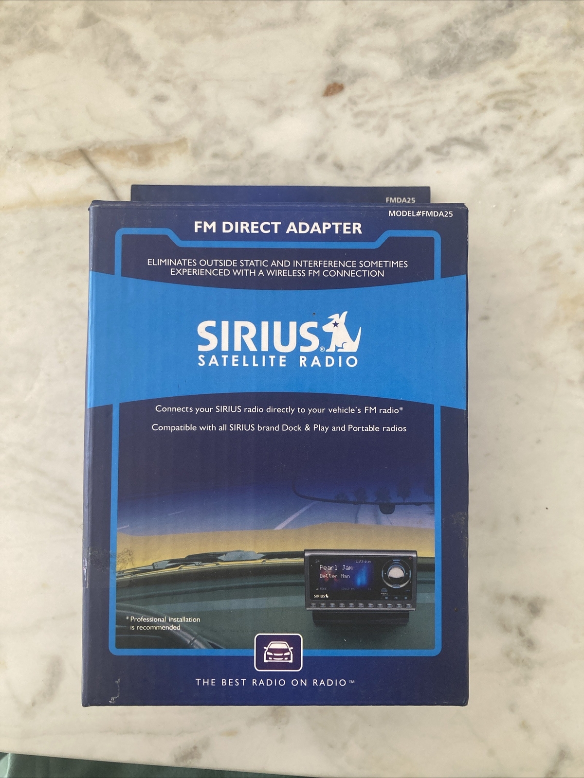 FMDA25 FM Direct Adapter for all Sirius XM Radios w/ FM Out (New