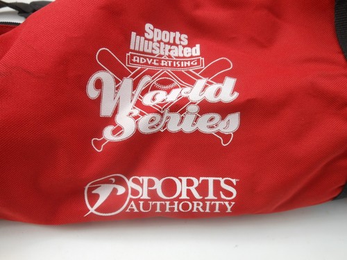Adidas Gear Bag Sports Authority Red World Series Sports Illustrated RN 90288 - Picture 4 of 8