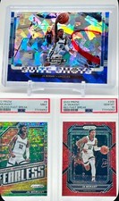 2022 JA MORANT #200 FAST BREAK RED /100 PSA10 & Fearless PSA 9, Suite Shots /75