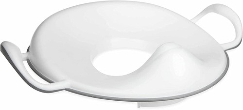 Nuby Toilet Seat Trainer – Non-Slip | Easy-Grip Handles | Splash Guard - Picture 3 of 7