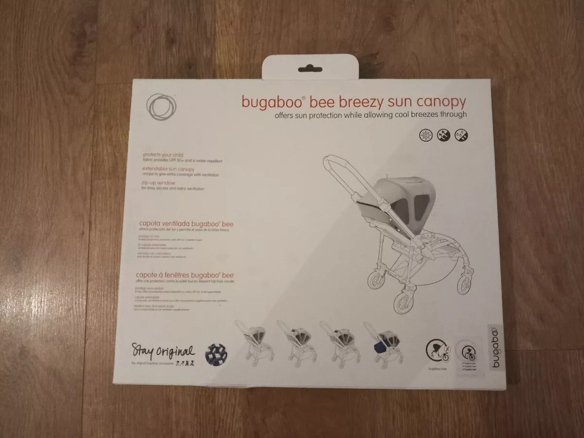 Bugaboo Breezy bee Hood sun canopy waves