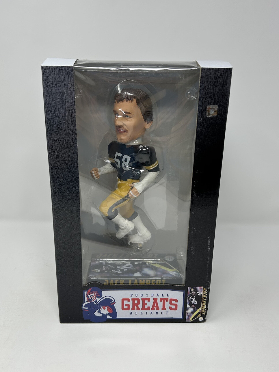 Jack Lambert Pittsburgh Steelers NFL Legends Of “The Field” Bobblehead