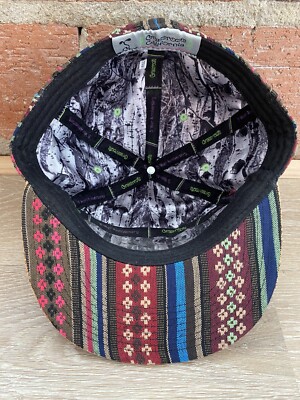 GRASSROOTS CALIFORNIA Floral Snapback Hat with Cork Brim Grassroots California | Accessories | Grassroots California  main image 2