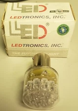 LEDtronics AUT1156-OCW-014UV 1156 Bayonet 12/14Vdc LED Light Bulb Replacement