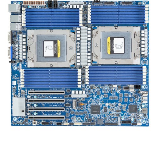 Gigabyte MZ73-LM0(rev. 2.0)With 2x AMD EPYC 9654 QS, 768GB DDR5 RAM, 2x4U Cooler - Afbeelding 2 van 5