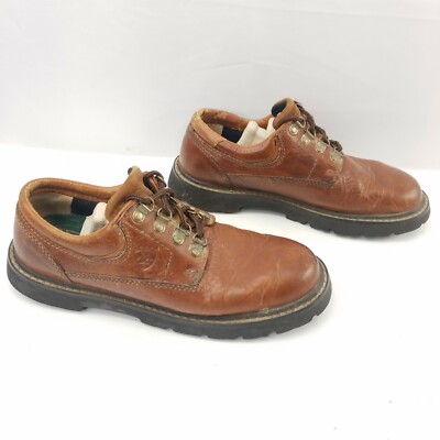 ARIAT Leather Lace Up Work Casual Shoes Style 16920 Brown Leather