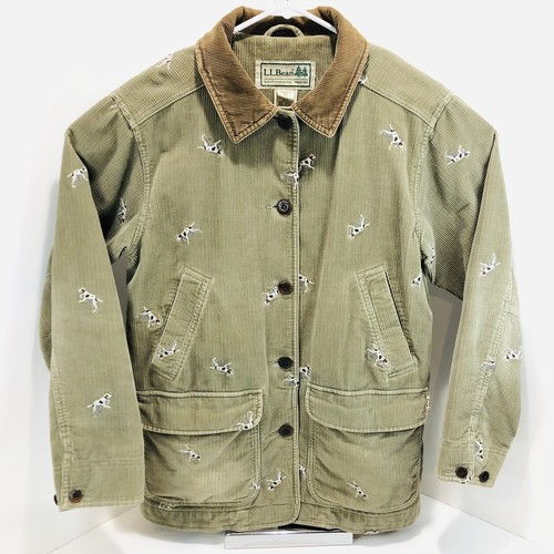 Vintage 1990's LL Bean Taupe Corduroy 