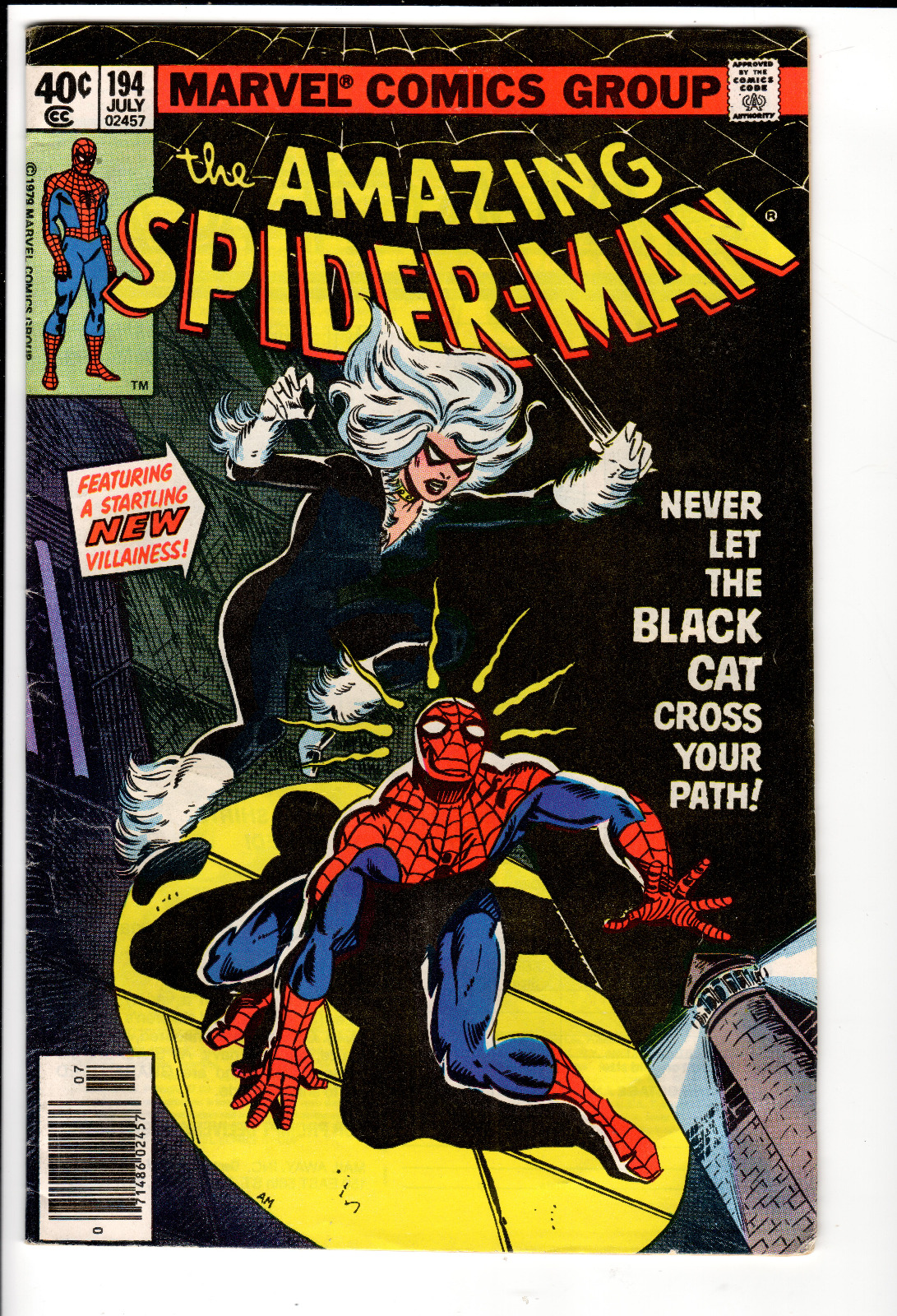 Amazing Spider-Man 194 Marvel 1979 1st Appearance of Black Cat