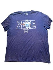 Ezekiel Elliott Shirt Adult 3XL XXXL Navy Blue Dallas Cowboys NFL Football Mens