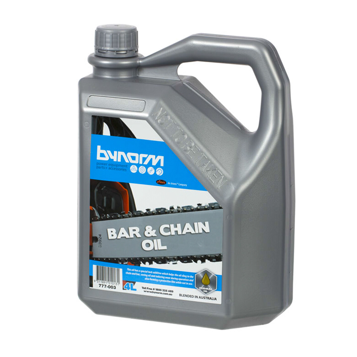 Chainsaw Bar Oil 4Ltr Premium Quality Bynorm Brand Chain Bar Lubricant