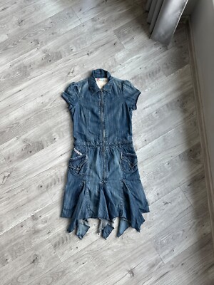 diesel blue dress Diesel Kids Blue Daxos Jjj Denim Dress main image 1