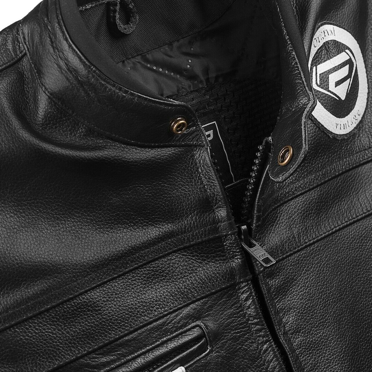 Motorbike Motorcycle Leather Jacket Touring Genuine CE Protective Biker