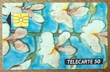 LES GLYCINES RÉF PHONECOTE En160a PHONE CARD SCHEDA TELEFONKARTE CARTE CARTA