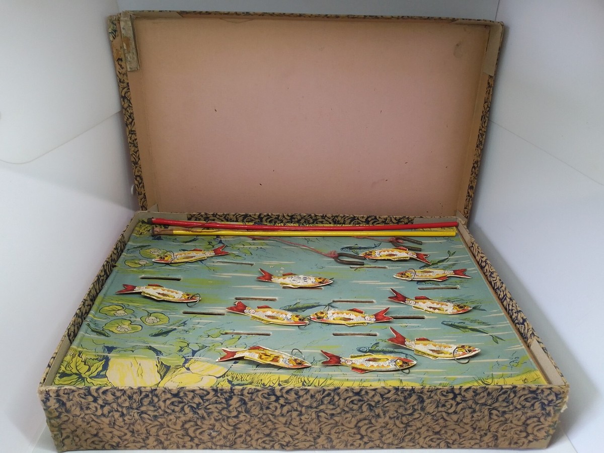 Ancien Jouet Pêche à La Ligne – UNIS FRANCE – Vintage