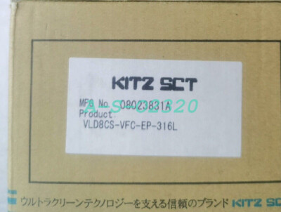 1pc New   KITZ SCT   VLD8CS-VFC-EP-316L Fast shipping (FedEx/DHL)