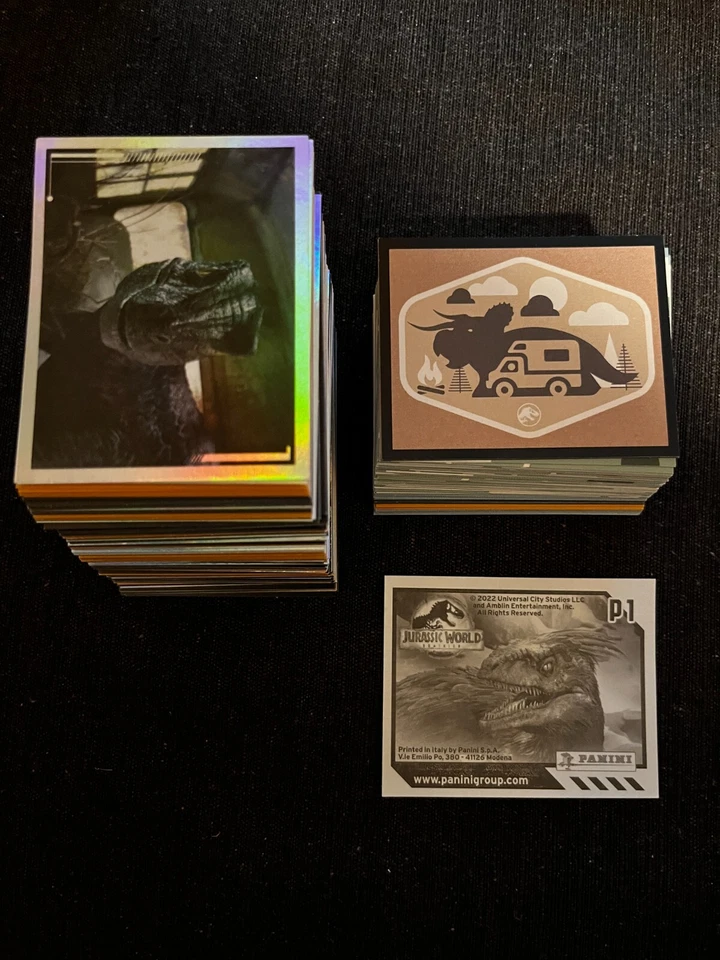 20 STICKERS VIGNETTE PANINI JURASSIC WORLD 2022 AU CHOIX MINT NEUF - Photo 1/3