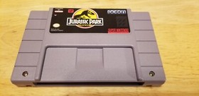 Jurassic Park Complete CIB Box Super Nintendo Entertainment System Nes SNES