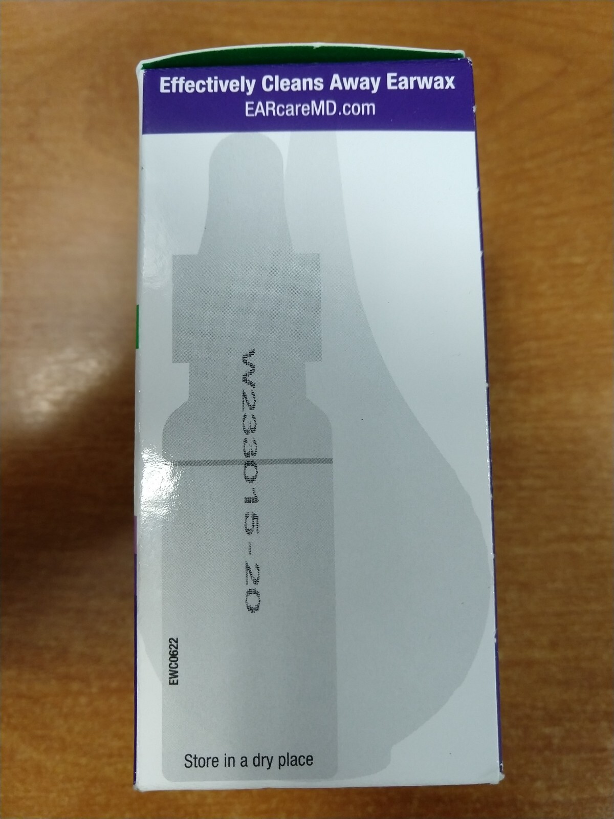 EARWAX MD Earwax Cleaning Kit w Rinsing Bulb/Dropper/Ear Drops 15mL E2D