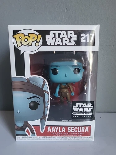 Funko Pop Star Wars  Aayla Secura #217  Smuggler's Bounty Exclusive 