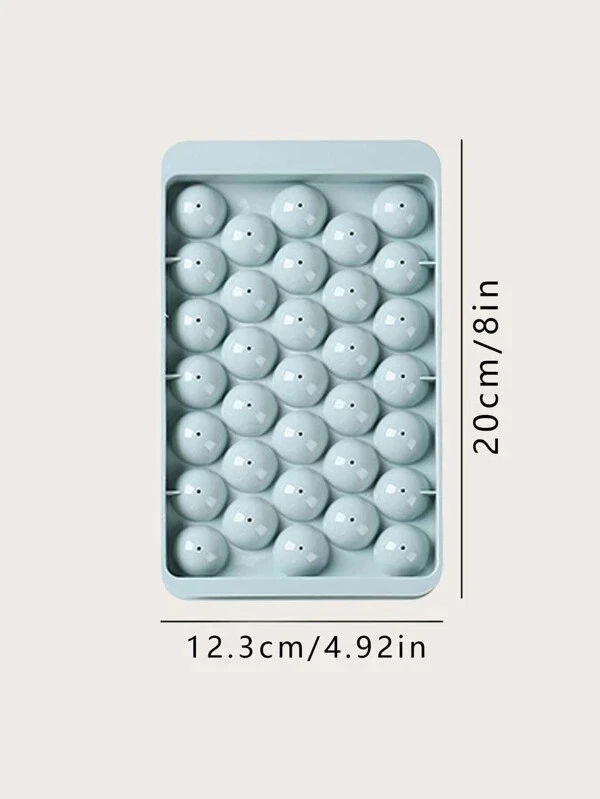 4 pieces 33 balls each Multi-grid pink n blue Ice Ball Mold tray New - Image 3 of 4